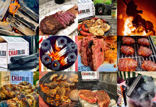 Load image into Gallery viewer, CHARBLOX Classic Hardwood Grilling Charcoal Logs