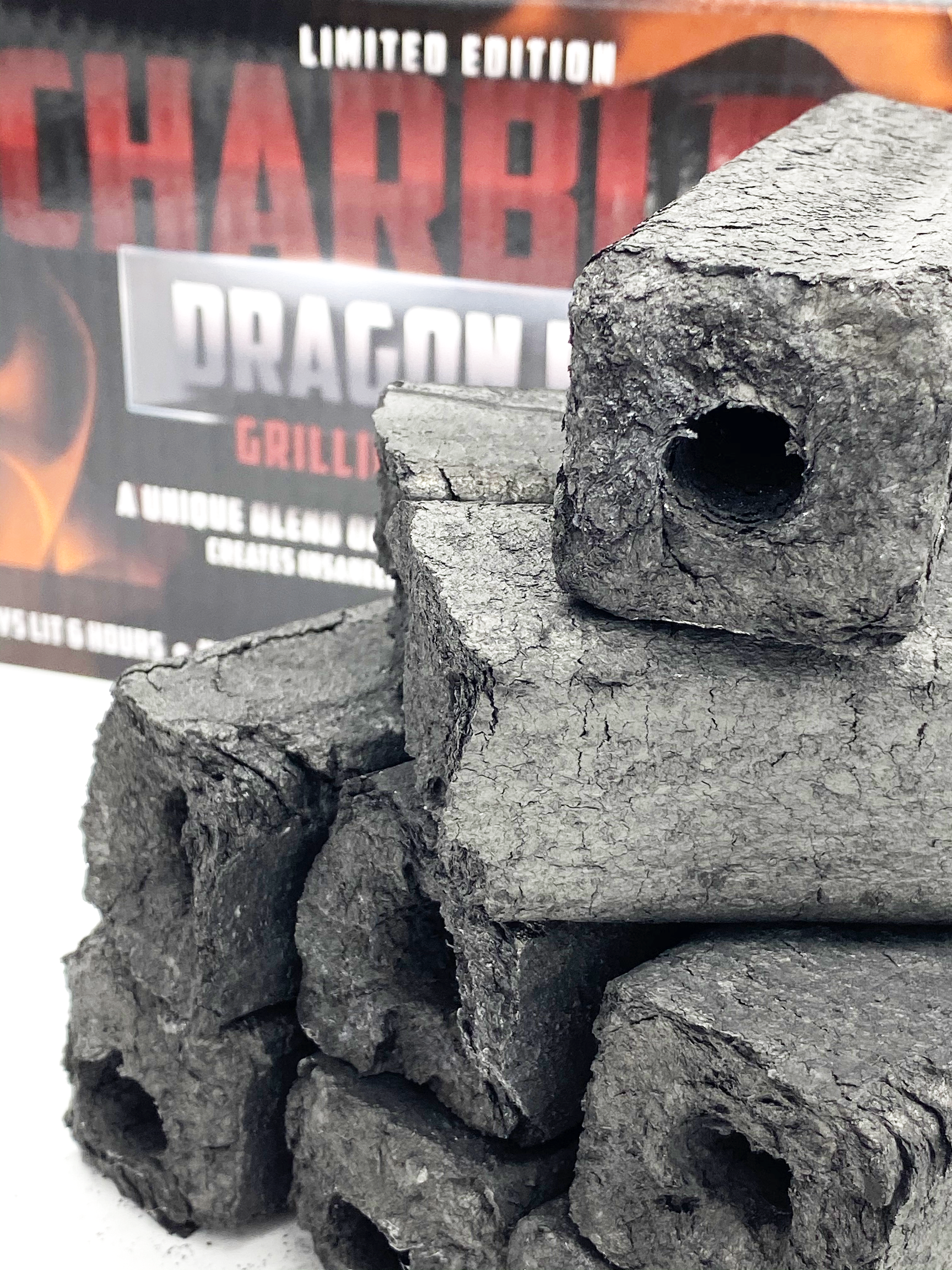 CHARBLOX Dragon Fire Bamboo Grilling Charcoal Logs – CHARBLOX